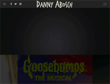 Tablet Screenshot of dannyabosch.com